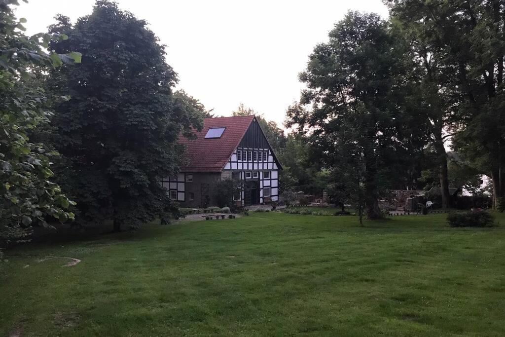 Alte Post Linderhofe Daire Extertal Dış mekan fotoğraf