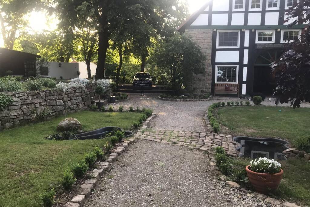 Alte Post Linderhofe Daire Extertal Dış mekan fotoğraf