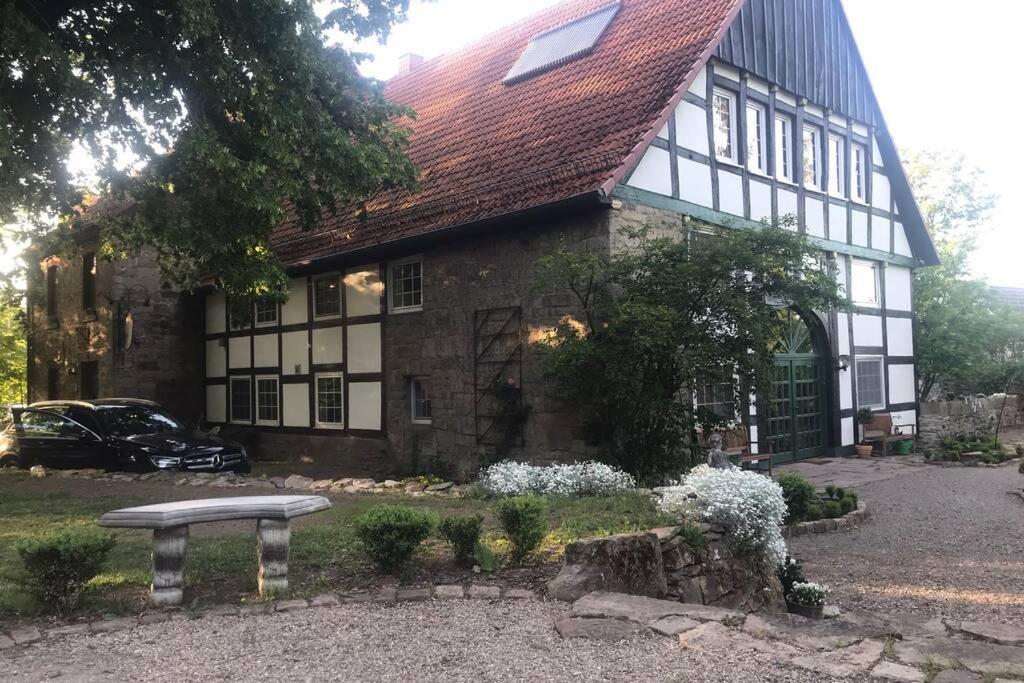 Alte Post Linderhofe Daire Extertal Dış mekan fotoğraf